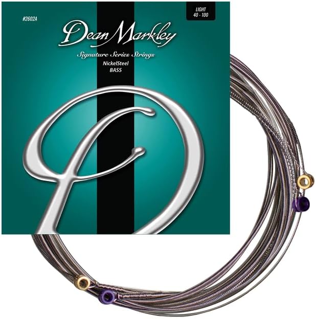 Dean Markley 2602A-LT Light Nickel Steel Bass Guitar Strings, 040-100