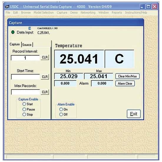 Cole-Parmer Digital Barometer Data Acquisition System