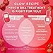 Glow Recipe Strawberry Smoothing Salicylic Acid Serum - Blemish Clarifying Skin Care, AHA BHA Exfoliant + Pore Minimizer + Plumping Hyaluronic Acid + Brightening Allantoin - Korean Face Serum, 30ml