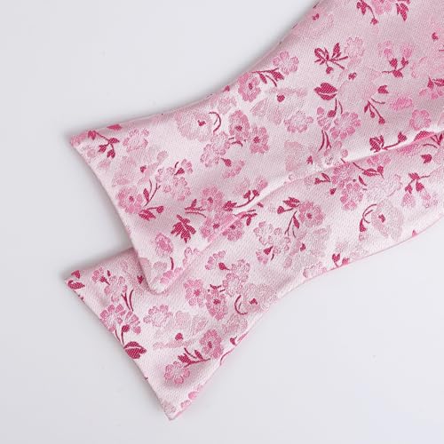 Image of Alizeal Mens 2pcs Floral Bow Tie Set