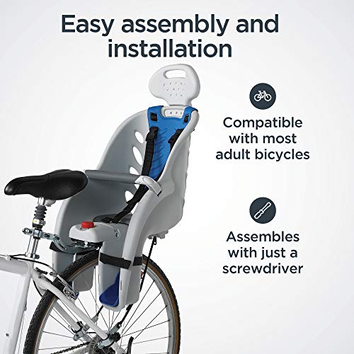 Schwinn Deluxe Bicycle Mounted Child Carrier/Bike Seat for Children - Image 6