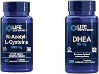 Vista 10 de Life Extension N-acetil-L-cisteína (NAC), respuesta inmune, salud respiratoria, salud hepática, NAC 600 mg, defensa antioxidante, radicales libres