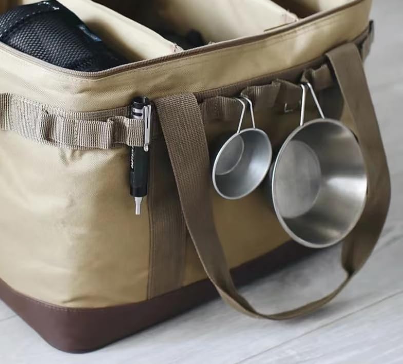 Camping Storage Box Organizer Bag 38L Camping Tote Bag Camp Kitchen Organizer Camp Box Camping Gear Storage Tactical Storage Box Gear Tote Tactical Tote Bag Camp Bag - Image 4