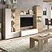 Habitdesign Mueble de Comedor con Leds, Mueble Salon, Modelo Essential, Acabado en...