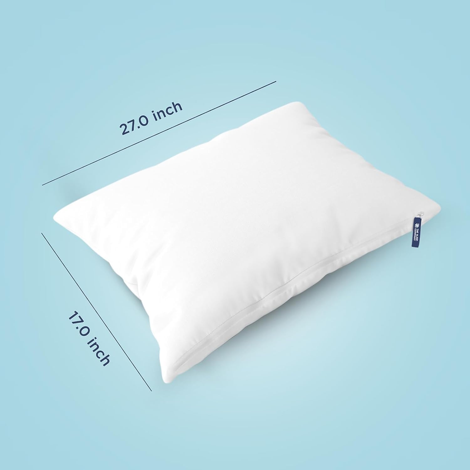 The Sleep Company Smart Adjustable Plush Pillow|Super Soft & Fluffy| White, Pack of 2,Microfiber - Image 6 thumbnail