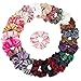 Velvet Scrunchies 24 Assorted Scrunchies for Hair Accessories for Girls and Women-