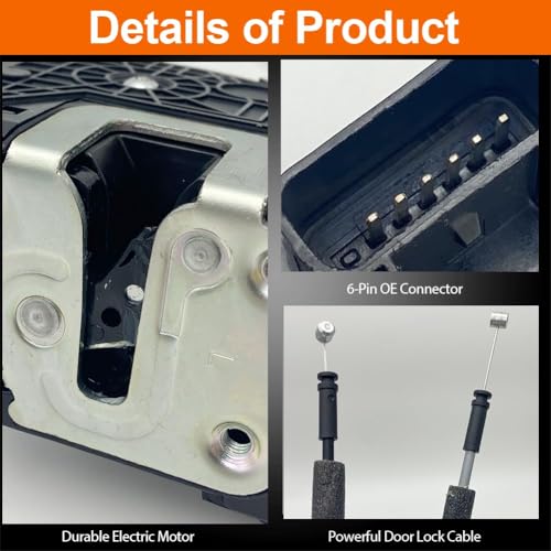 Image of Door Lock Actuator Compatible with 2010 2011 2012 Santa Fe Front Left Driver Side