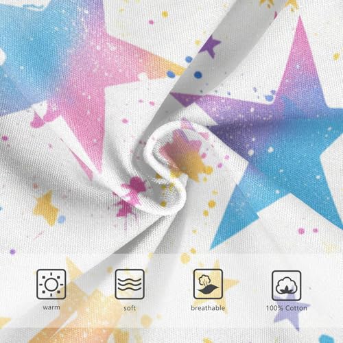 KLL Spray Paint Rock Star Toddler Boys Pure Cotton Training Underwear Cute Children Undies3