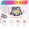 TUONYIS 2 Pcs Bucket Hats Funny Disco Bucket Hats 80s Bucket Hat, Fisherman Hat Fashion Sun Cap, Print Reversible Retro 80s Bucket Hat Double-Side-Wear for Women and Men (UK, Alpha, One Size, Black) #1