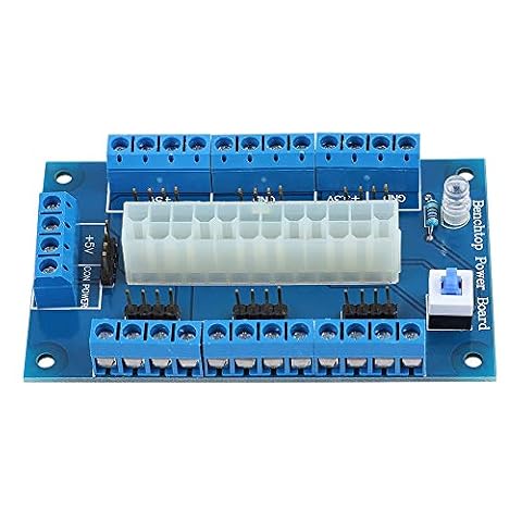 Eboxer 24/20-pinowy zasilacz ATX ławka górna płyta rozdzielcza adapter do komputera PC