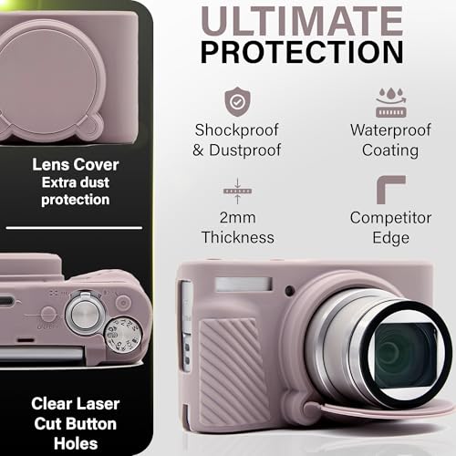 Funda de silicona para cámara Canon Powershot SX740/SX730 miniatura 2