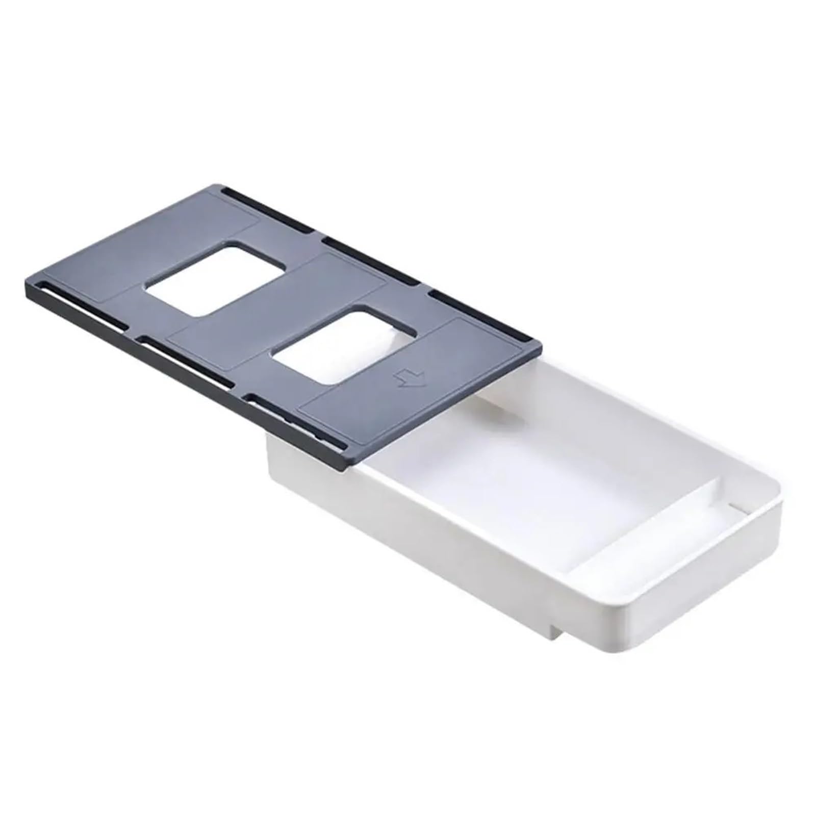 KXAOXGRC Plastic Under Desk Drawer Organizer