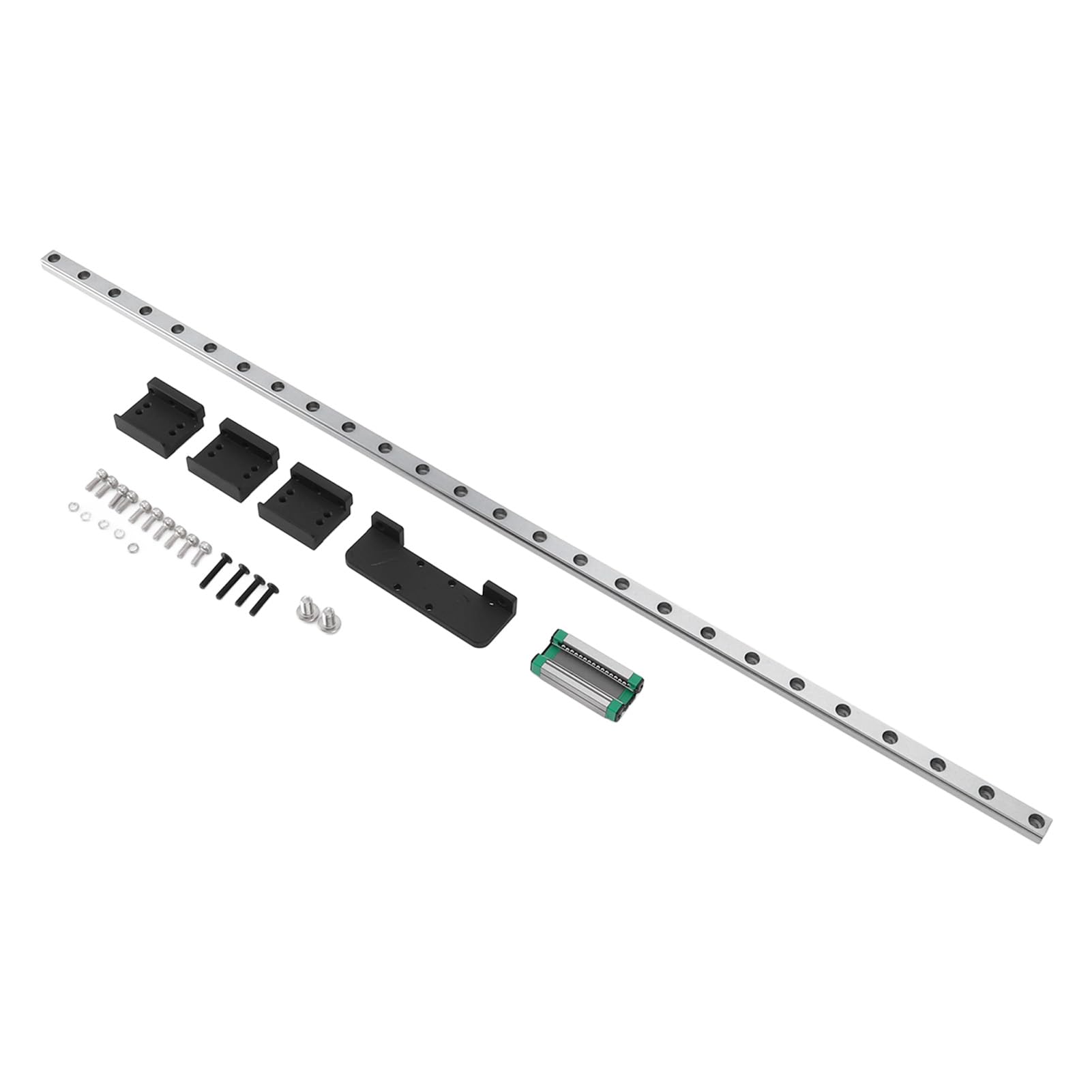 Kit Guida Lineare per Stampante 3D X Axes per 3 4 Design Modulare Buona compatibilità Realizzato in Acciaio Cr Ad Alto Tenore di Carbonio