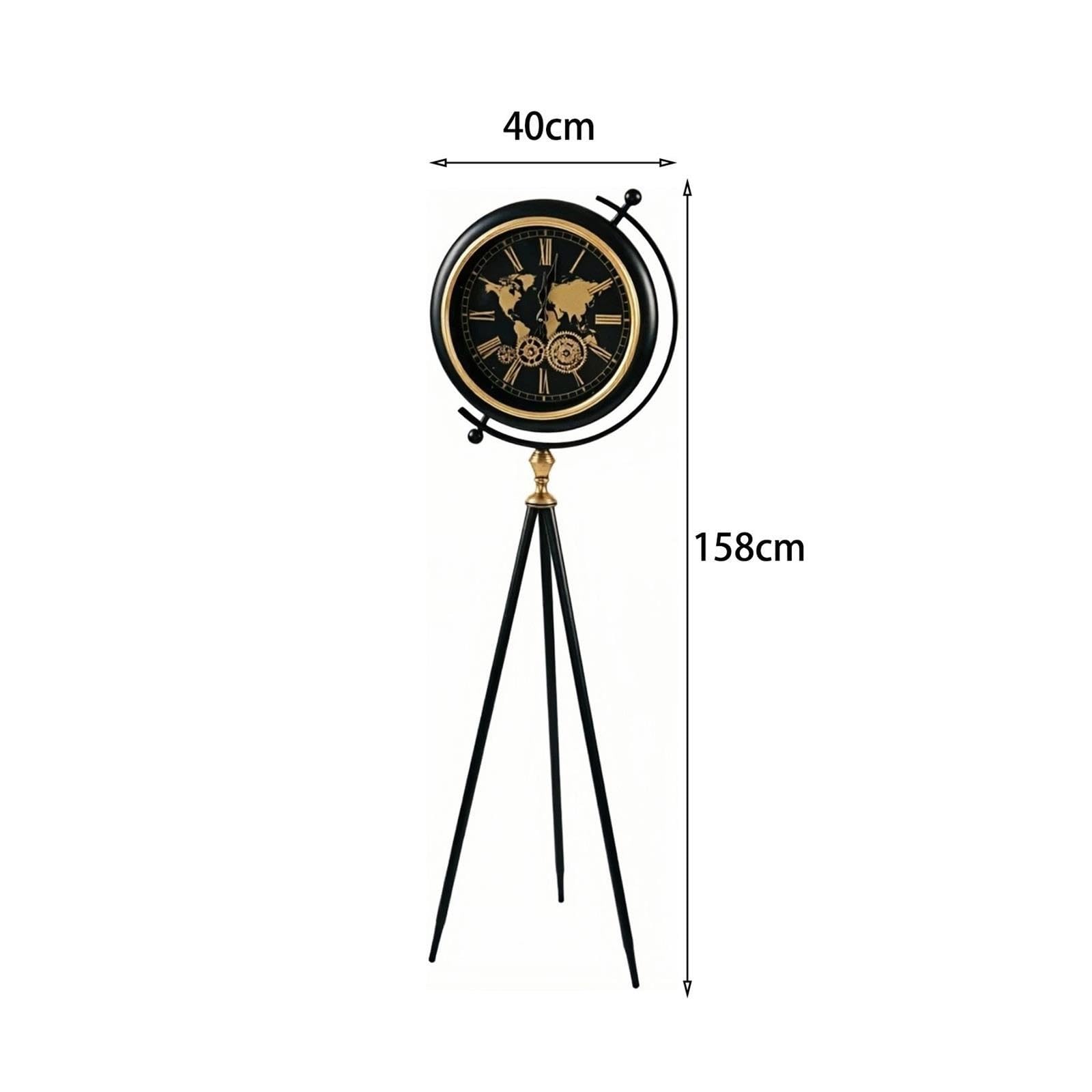 Reloj de Abuelo Reloj trípode de Metal for Suelo