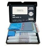 KOMPLETTES KIT: Farbe, Glättungswerkzeug, Grundierung, Polierer, Schleifpapier, Handschuhe