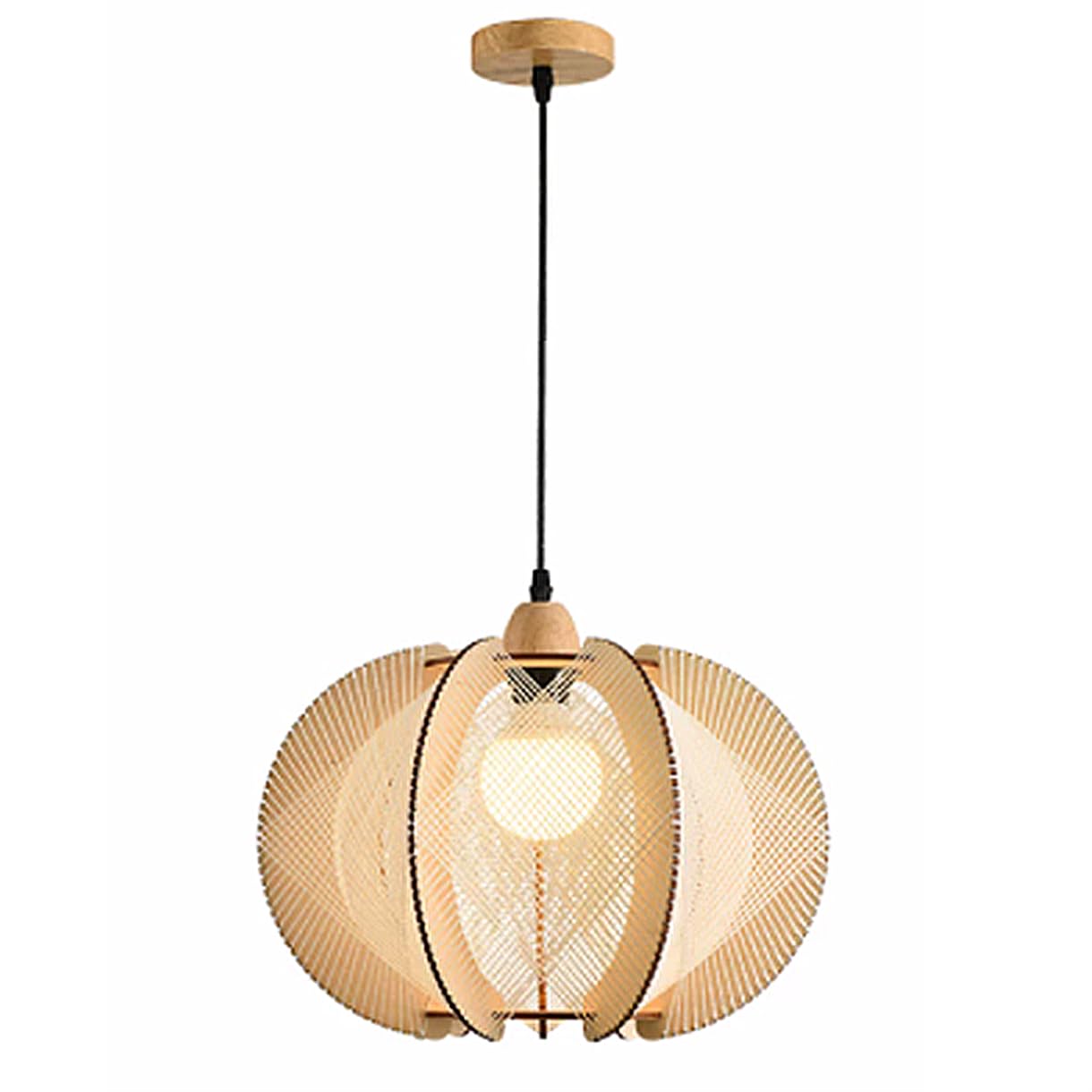 SHUANGZ Bird's Nest Boho Chandelier Rustic Farmhouse Pendant Light Handmade Light Fixture 19.7 Inch Large Dome Coastal Decor Lighting for Kitchen Bedroom, Dining Room, Living Room, Hallway, Foyer