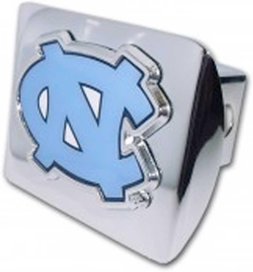 Elektroplate University of North Carolina (NC with Color) Shiny Chrome Hitch Cover