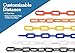 ChainBoss Orange Plastic Chain with Sun Shield 10 Year UV Protection – 125 feet