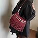 Imagen de AVZYARDY Bolso de Hombro con Flecos para Mujer