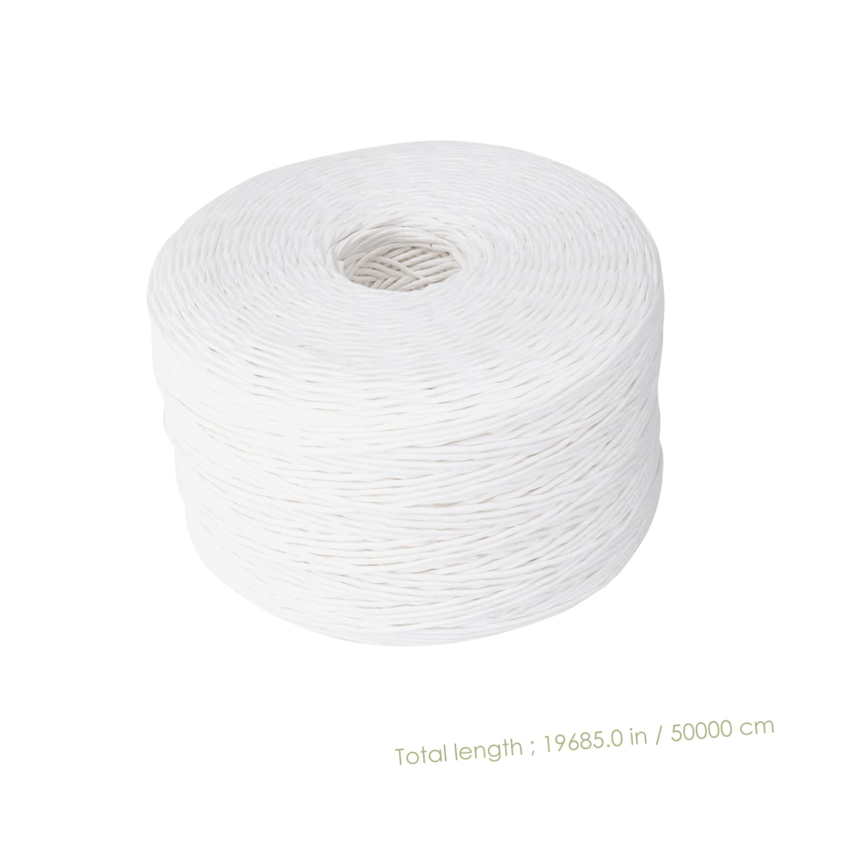 Yardwe Lampenschirmmaterial und Frei Zuschneidbar Selbstgemacht Kraftpapier Papierkordel Weiß Multifunktionales Elegantes Bastelzubehör für Dekoration Lampenschirmherstellung