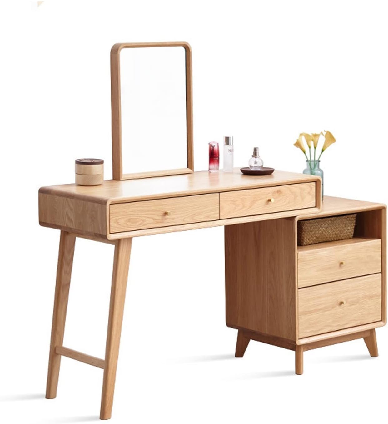 化粧台 木製 化粧台セット ドレッサーロッカーセット レディース