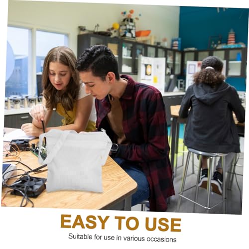 Cabilock Garment Bag for Washing Machine Anti-static White Bag Spacious Storage for Cleanroom Use3