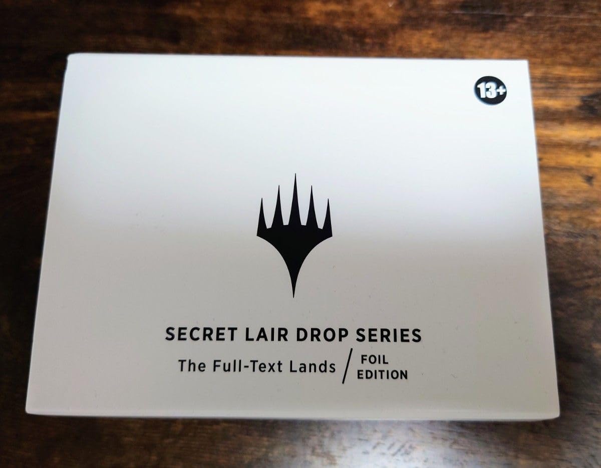 Amazon.co.jp: MTG secret lair the full-text lands : おもちゃ