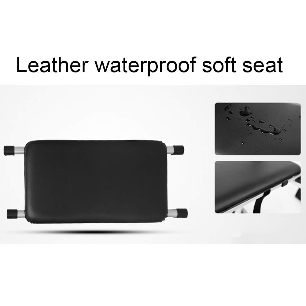 Andador con Ruedas y Frenos de Mano, Marco para Caminar, Plegable, Ligero, 4 Ruedas, Andador de Movilidad de Aluminio, Asiento Blando Impermeable Interesting