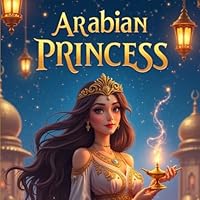 “Arabian Dreams: An Arabic Princess Coloring Adventure”: Graceful Princesses and Timeless Traditions to Color and Enjoy B0F5M3BHVF Book Cover