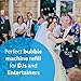 Darice 64-Ounce Bubble Solution-Includes Wand and Easy Pour Funnel Top-Works with Bubble Machines-for Weddings, Birthdays and Outdoor Events
