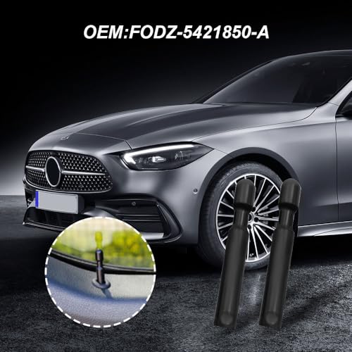 DWARFOO 4PCS Car Door Lock Knobs, Interior Door Lock Knob Pull Pins, Automotive Interior Door Handles Vehicle Part Replace Accessories Compatible with Ford Explorer F-150, OEM Number FODZ-5421850-A - Thumbnail 4