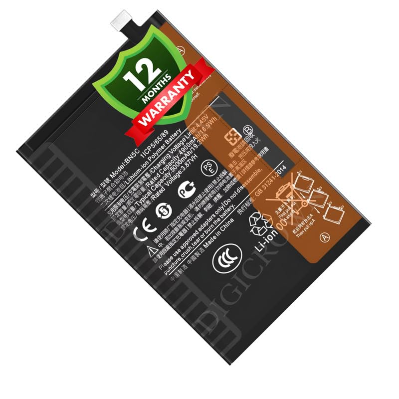Image of Original BN5C Battery Compatible for Xiaomi Poco M4 Pro - (5000mAh) - 1 Year Warranty DF7