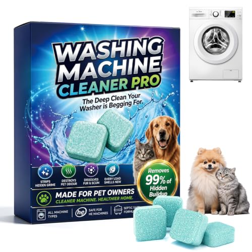 Washing Machine Cleaner Tablets Pro Mold Stain Remover Enzyme Pet Cleaner