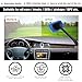 Ohleats Car Windshield Cleaning Tool, Microfiber Window Cleaner with 4 Washable and Reusable Cloth Pad & Long Handle, Auto Glass Wiper Cleaning Kit with Spray Bottle, Car Accessories