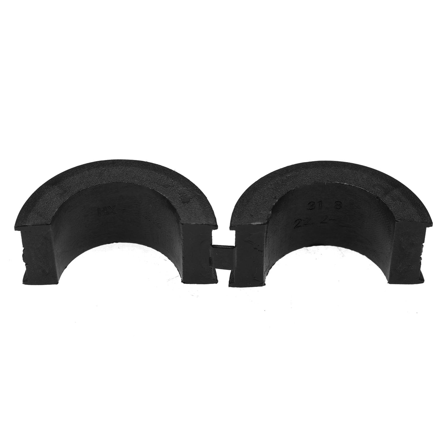 Maxmoral 4 Guarnizioni In Gomma Per Manubrio Bici – Adattatore Da 31,8 Mm A 22,2 Mm, Per Mountain Bike E Bici Da Strada