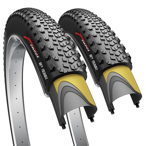 Fincci Pair 700x40c Bike Tire - 700c Gravel Tires with Kevlar & Nylon 1mm Puncture Proof - Durable...