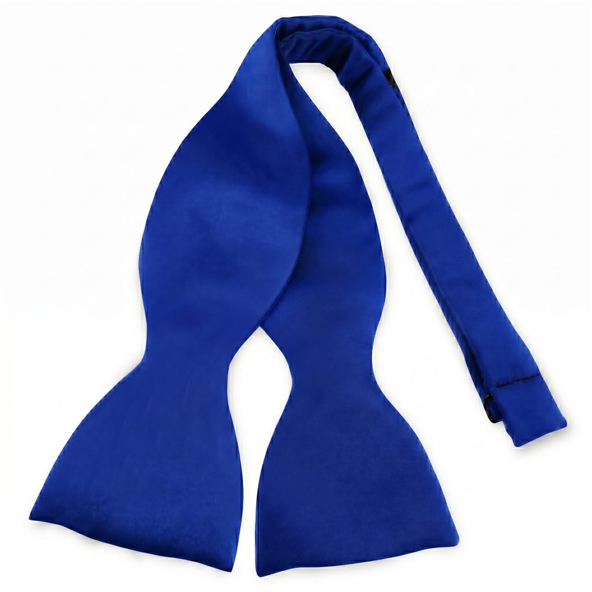 TigerTie self-bow-tie - bow tie in blue royal blue light blue all-one-color + Gift box