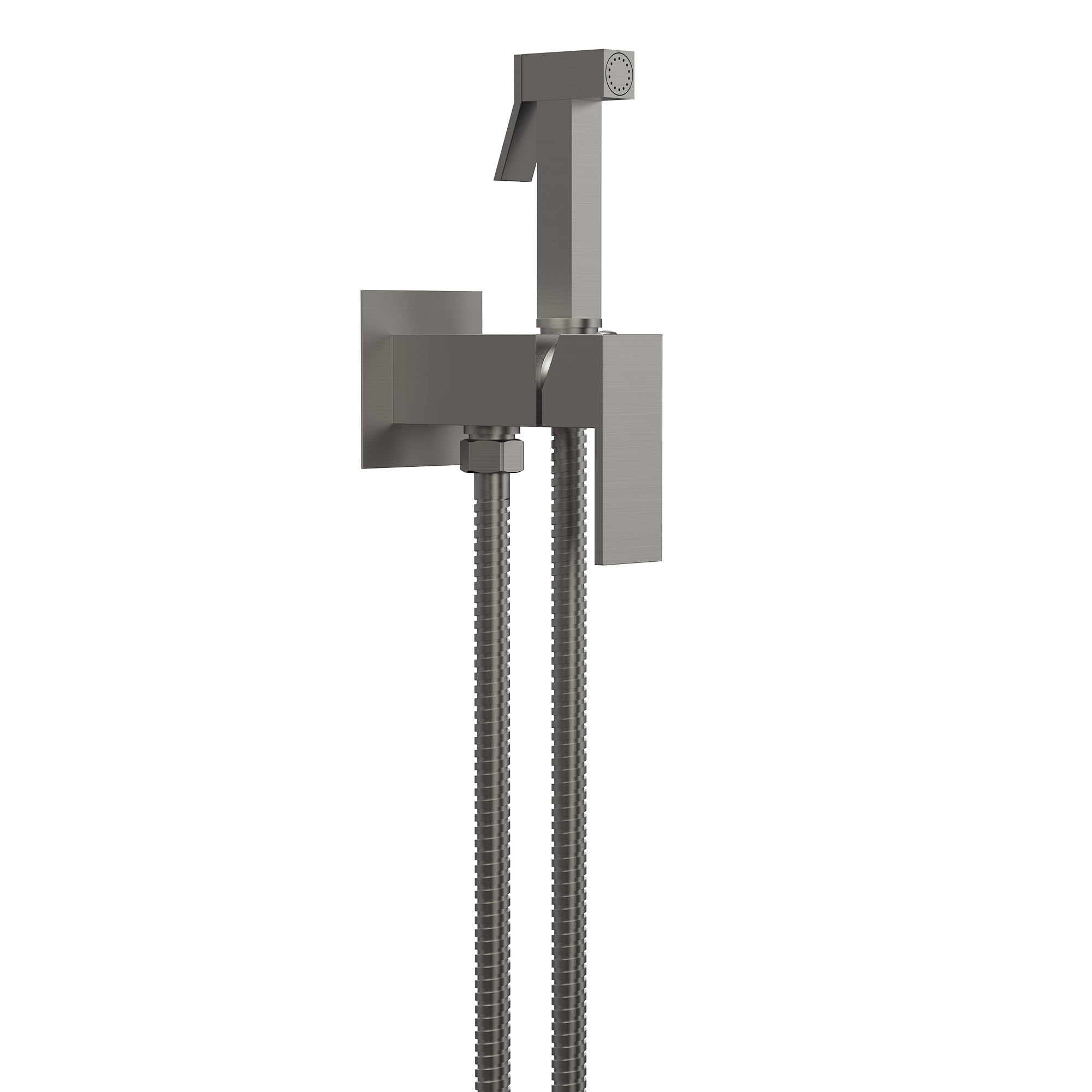 Photo 1 of GRANDJOY Brushed Nickel Bidet Sprayer Set