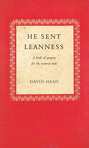 He Sent Leanness: A Book of Prayer for the Natu... B000XCLD5G Book Cover