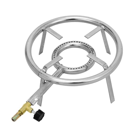 Fogareiro Baby Zincado Para Disco Papaléguas Baixa Pressão 22cm