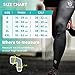 Vital Salveo -Germanium Recovery Compression Sports Full Leg Sleeve Length Thigh Calf Long Knee Sleeve with UV protection Support Single Tight. For Basketball, Arthritis Men and Women (1 PC)-Small
