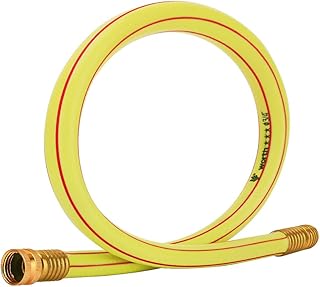 Lead-in Yellow 3ft No-Kink Garden Hose