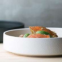 POCHY Prato de sobremesa um grande pratos de jantar pratos de jantar de salada família cozinha utensílios de mesa acessórios de sala de jantar louça prato de servir (cor: trompete preto)