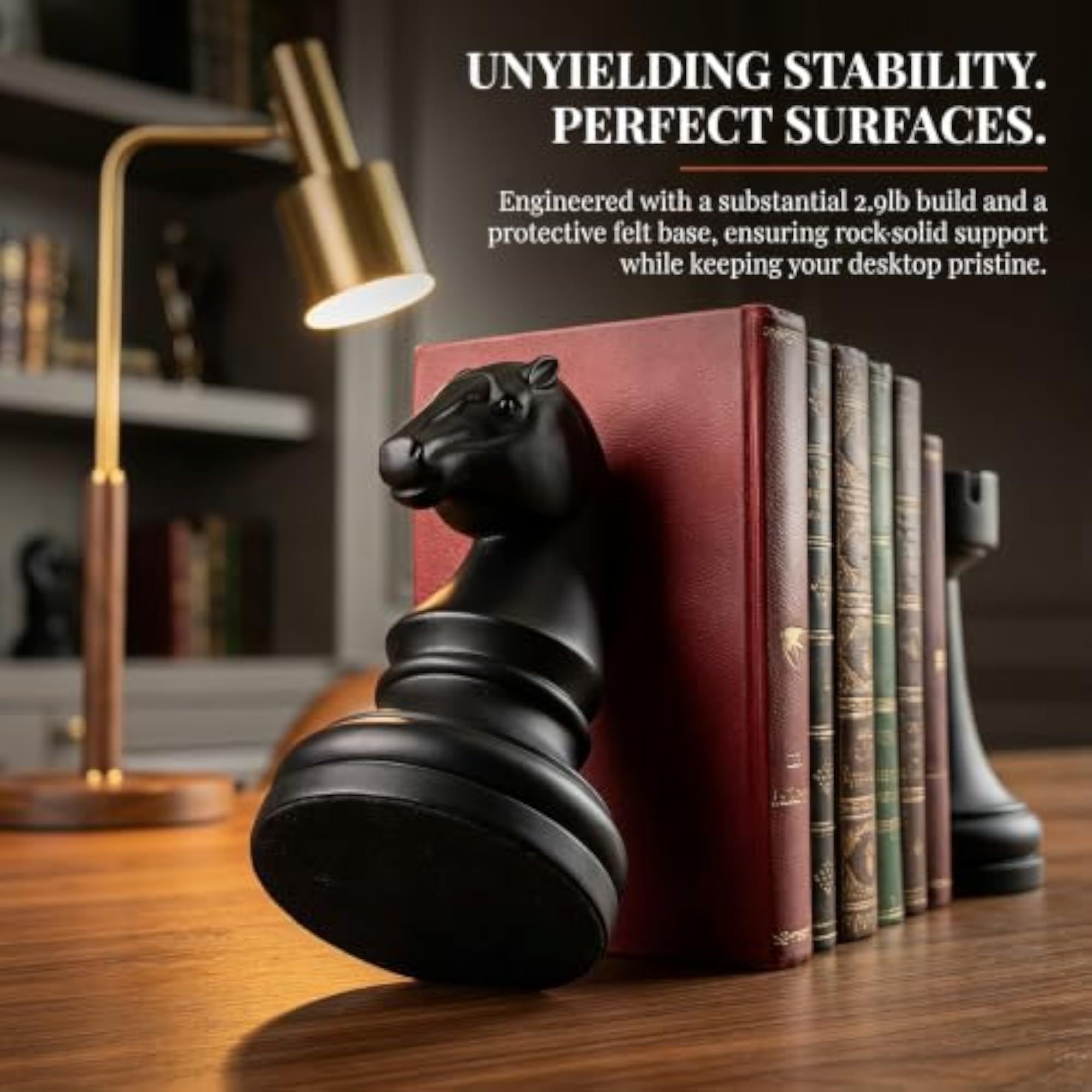Decor Bookends for Heavy Books, Home Decor