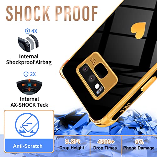 Coque Galaxy Note 9 mignon esthétique fille avec protection écran antichoc - 5