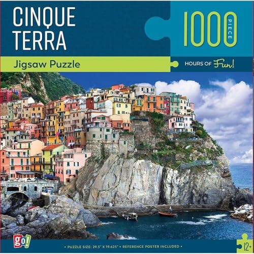 Go! Games, GC Cinque Terre 1000pc Jigsaw Puzzle