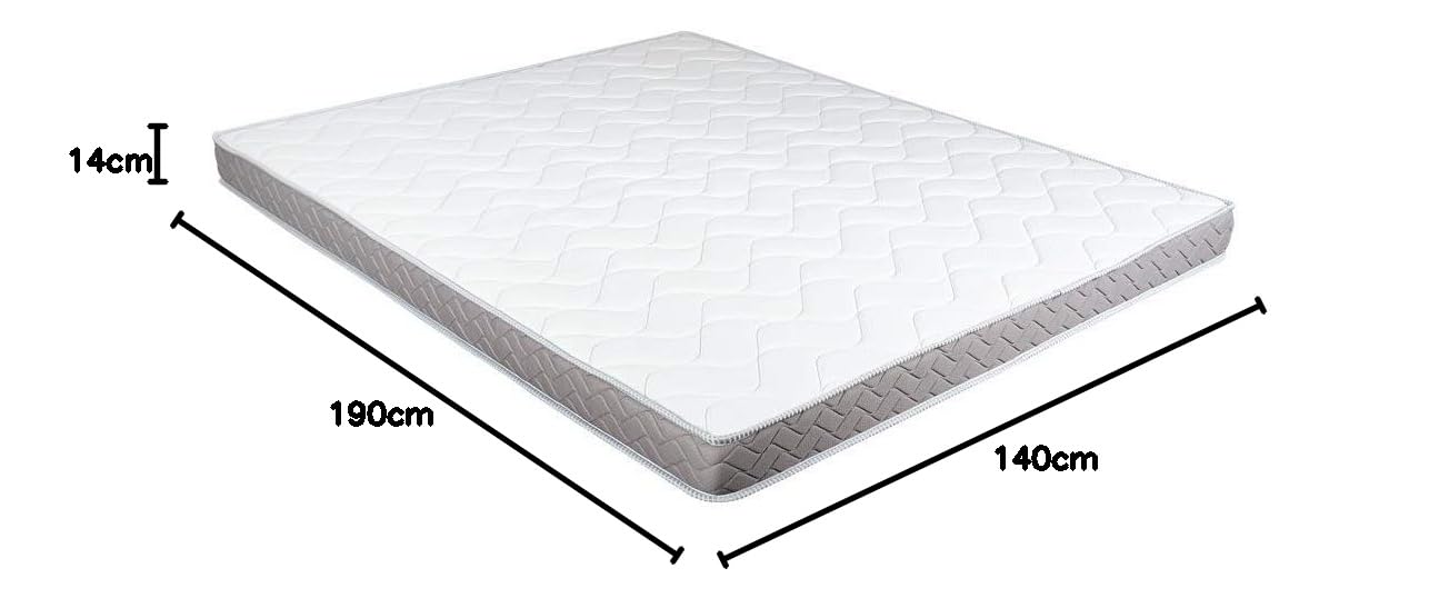 Materasso Divano Letto 140x190cm In Waterfoam - Ortopedico 12cm, Anallergico, Made In Italy - Foto 4