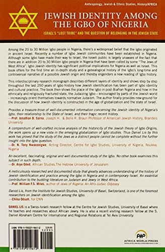 Jewish Identity Among The Igbo Of Nigeria: Israel S Lost Tribe And The Question Of Belonging In The Jewish State #TOP1