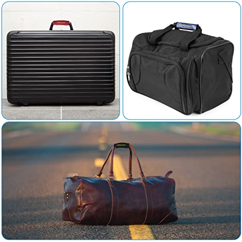 Luggage Handle Wrap, Personalized Embroidery Custom Text, Handle Covers For Travel Bag Luggage Suitcase (Red) #TOP6