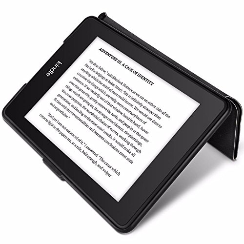 Capa Kindle Paperwhite 10ª geração - WB à Prova D’água Sensor Magnético- Origami Preta